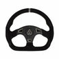 Ballistic "D" Suede UTV Steering Wheel - Kombustion Motorsports