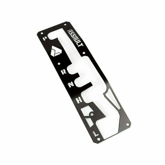 Can Am X3 Shifter Gate Panel Kit - Kombustion Motorsports