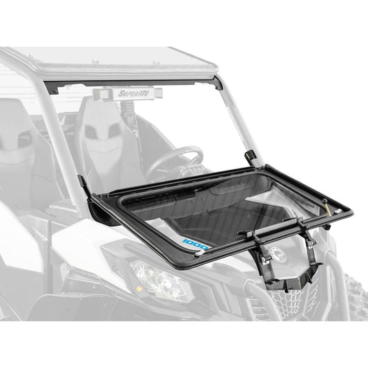 Can Am Commander Flip Down Glass Windshield