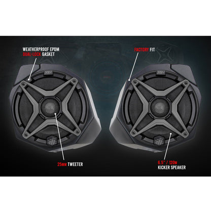 Can Am X3 8-Speaker Audio System