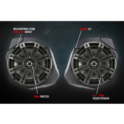 Can Am X3 8-Speaker Audio System