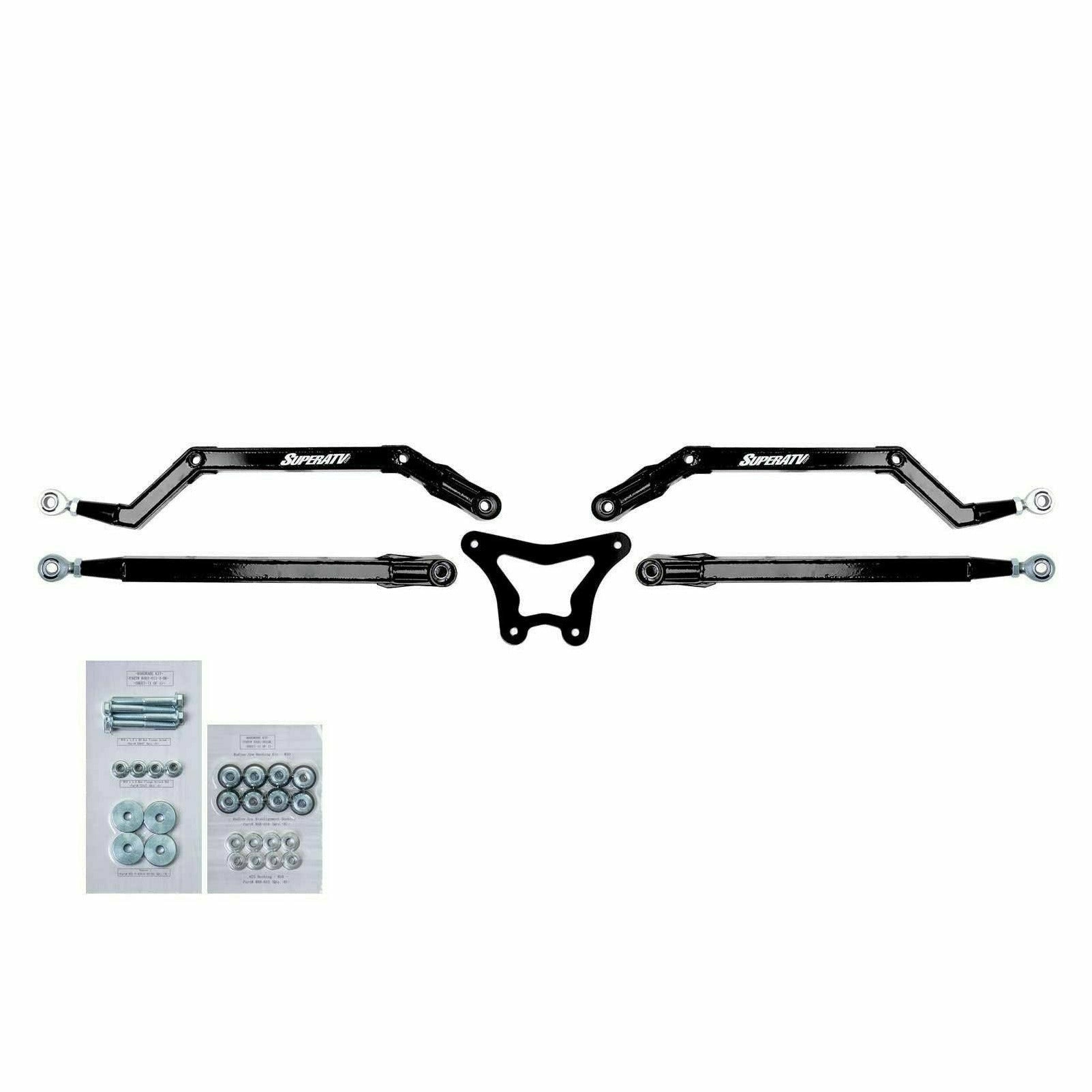 SuperATV Polaris RZR XP 900 High Clearance Boxed Radius Arms - Kombustion Motorsports
