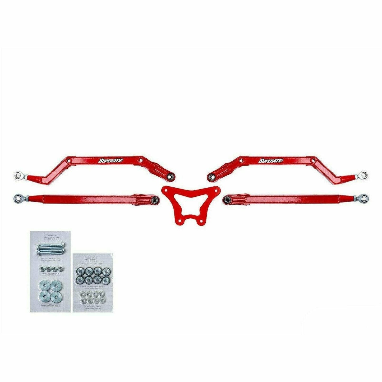 SuperATV Polaris RZR XP 900 High Clearance Boxed Radius Arms - Kombustion Motorsports
