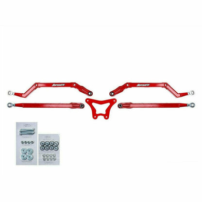 SuperATV Polaris RZR XP 900 High Clearance Boxed Radius Arms - Kombustion Motorsports