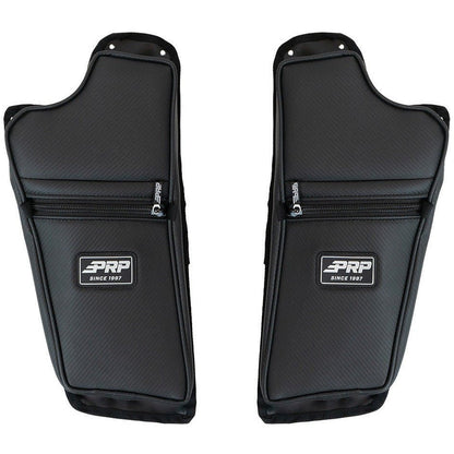 Polaris General Front Lower Door Bags with Knee Pads (Pair)
