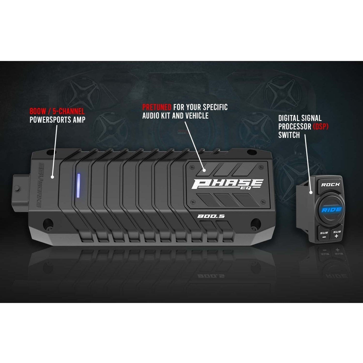 Polaris Ranger XP 1000 5-Speaker Audio System