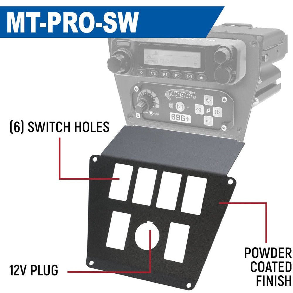 Polaris RZR Pro / Turbo R Lower Accessory Panel
