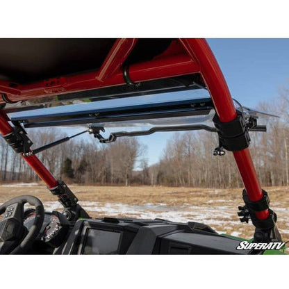 Polaris RZR Turbo R Scratch Resistant Flip Windshield