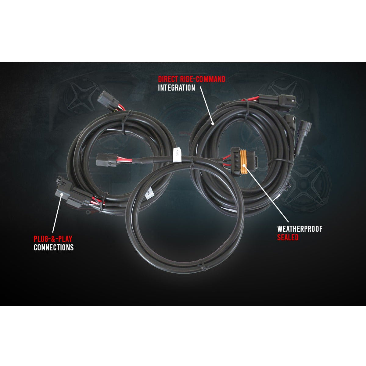 Polaris RZR Ride Command 3-Speaker Audio System