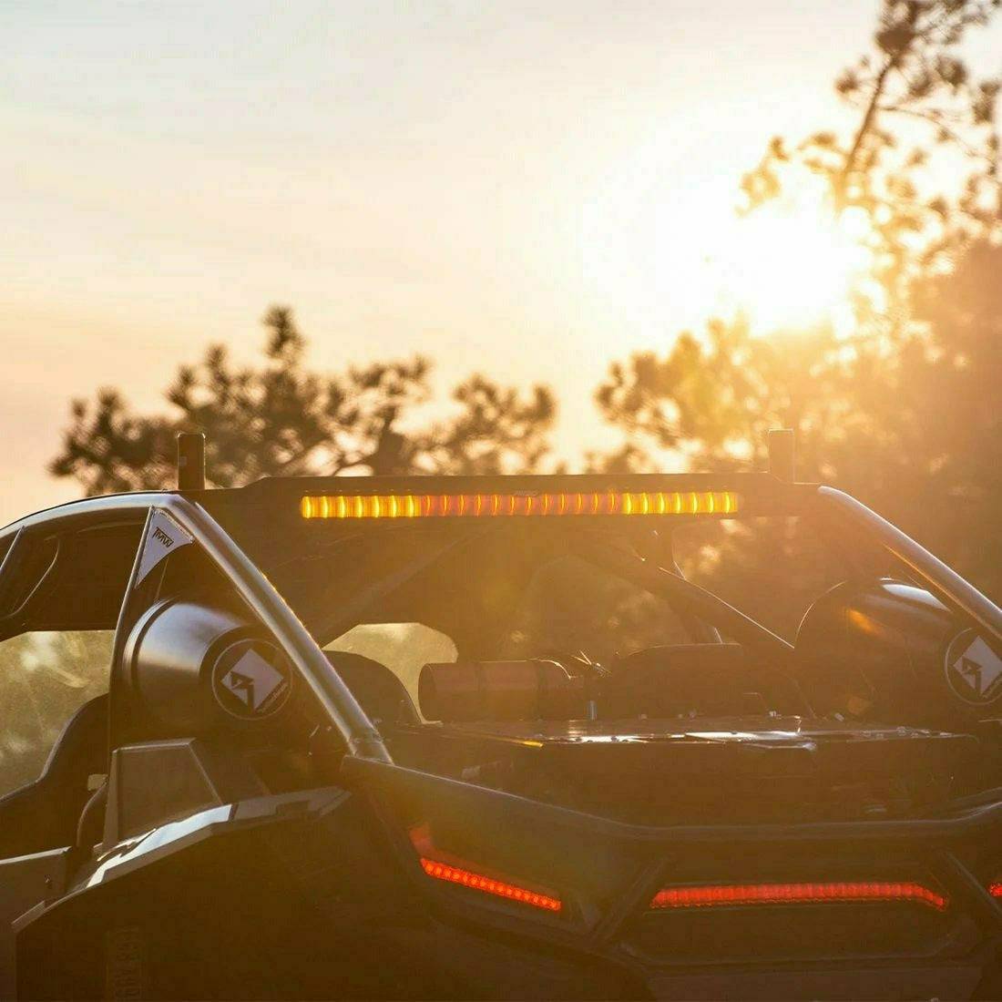 Rear Facing Chase Light Bar