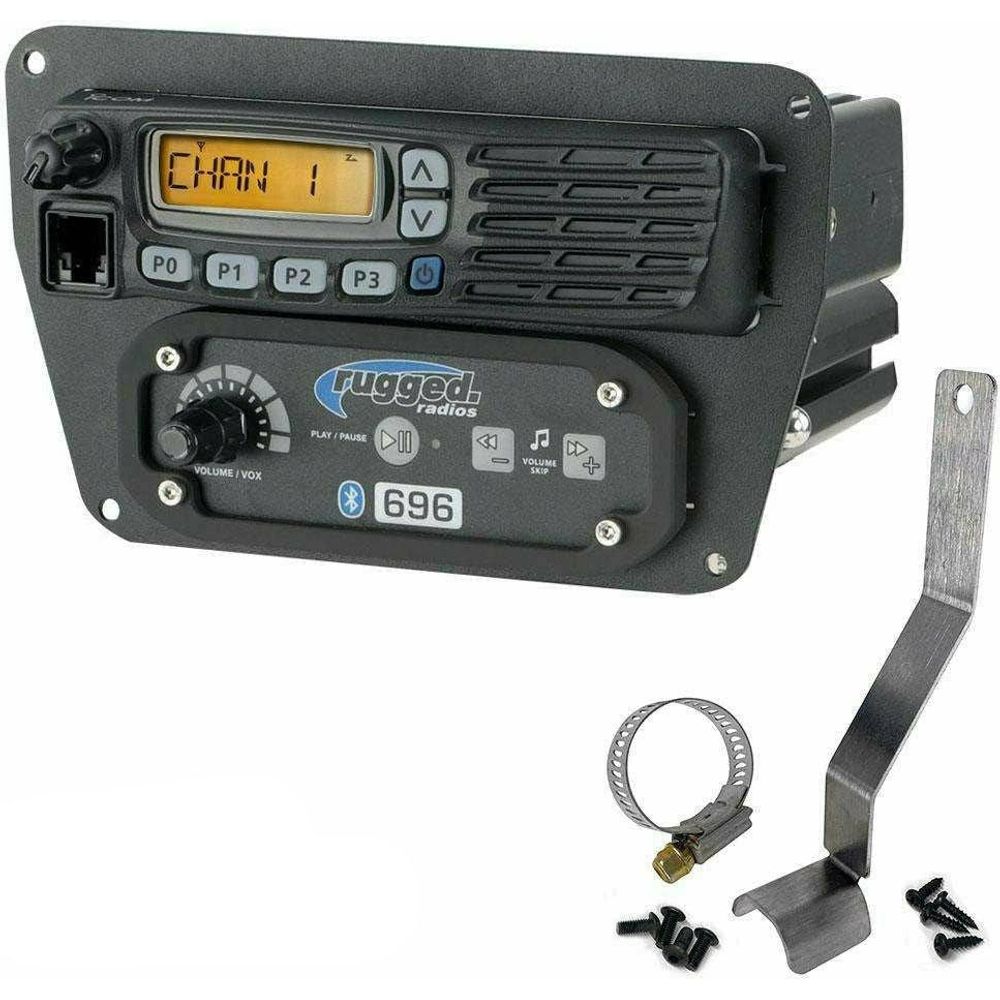 Rugged Radios Can Am Commander Mount with Support Brace