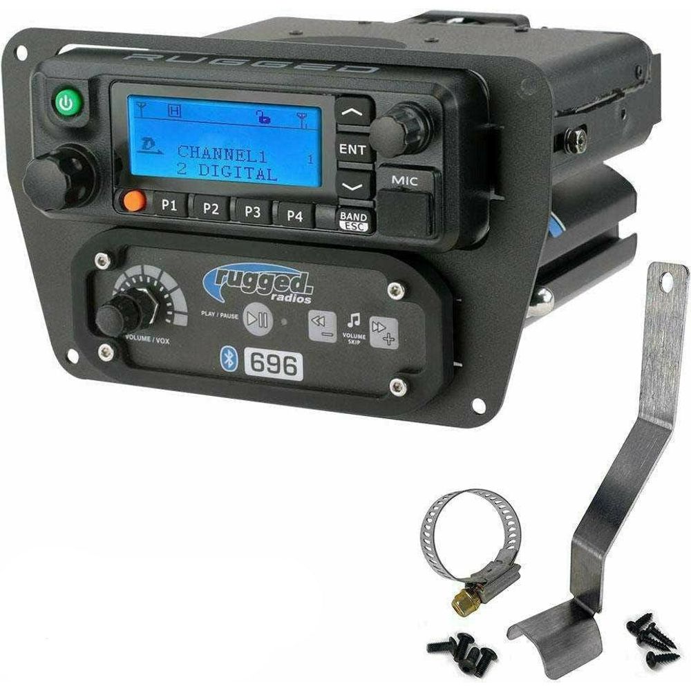 Rugged Radios Can Am Commander Mount with Support Brace