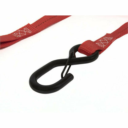 1"x10' Cam-Lock Tie Down with Snap S Hooks (2 Pack)