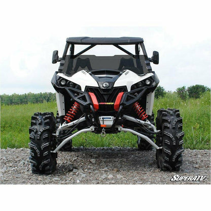 Can Am Maverick Scratch Resistant Half Windshield - Kombustion Motorsports