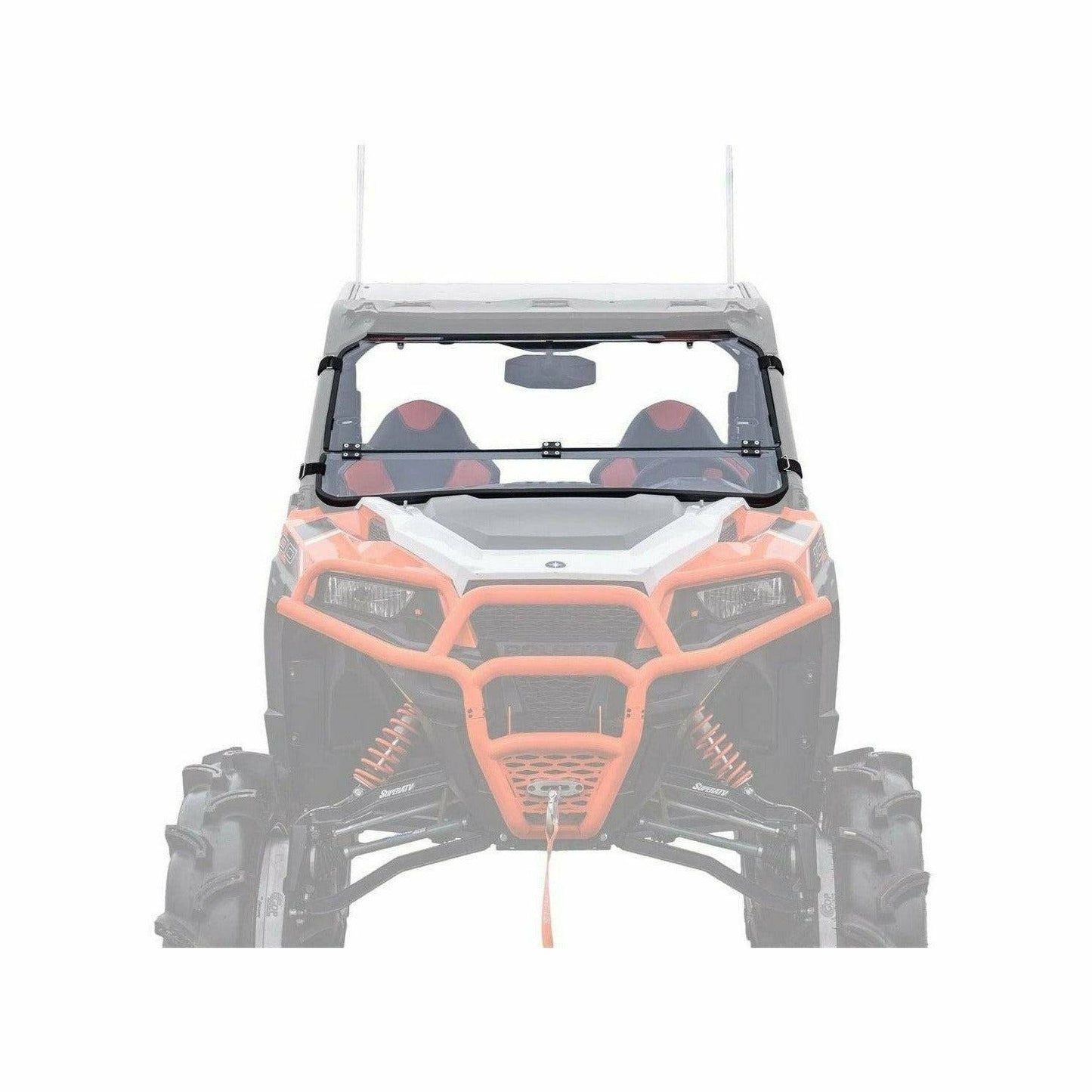 Polaris General Scratch Resistant Flip Down Windshield