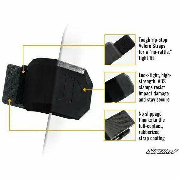 Polaris Ranger XP 570 Scratch Resistant Vented Full Windshield