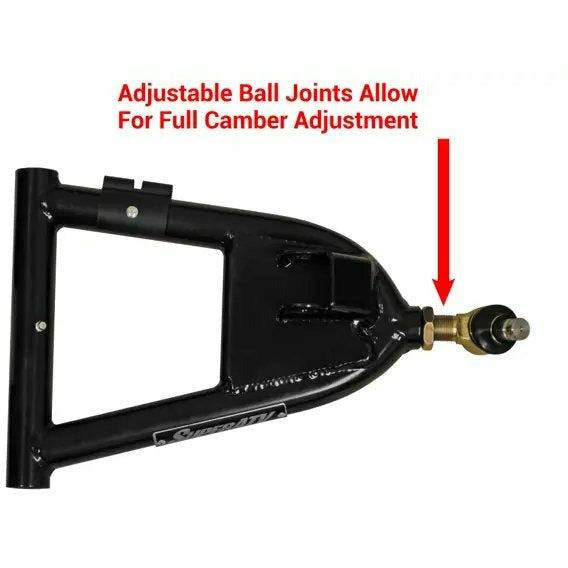 Polaris RZR 800 High Clearance 1.5" Forward Offset A-Arms