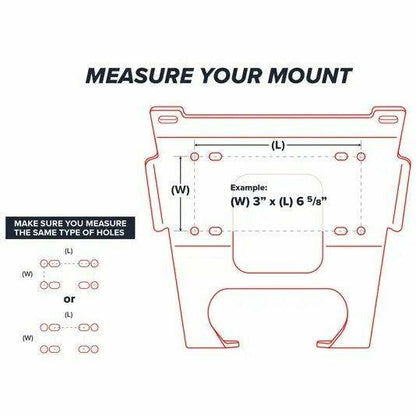 Polaris RZR 900 Winch Mounting Plate