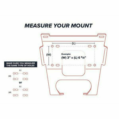 Polaris RZR XP 900 Winch Mounting Plate