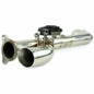 Polaris RZR Pro XP / Turbo R Side Dump Header Pipe with Electronic Cutout